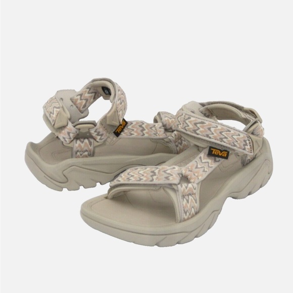 Teva Shoes - Teva Women's Sandals - Cream & grey